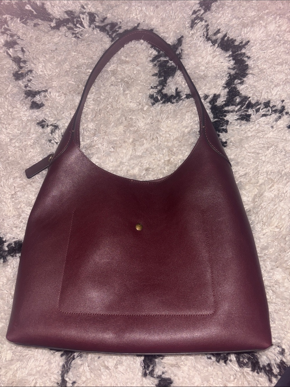 NWOT Coach Brooklyn 34 in merlot color - Picture 5 of 8